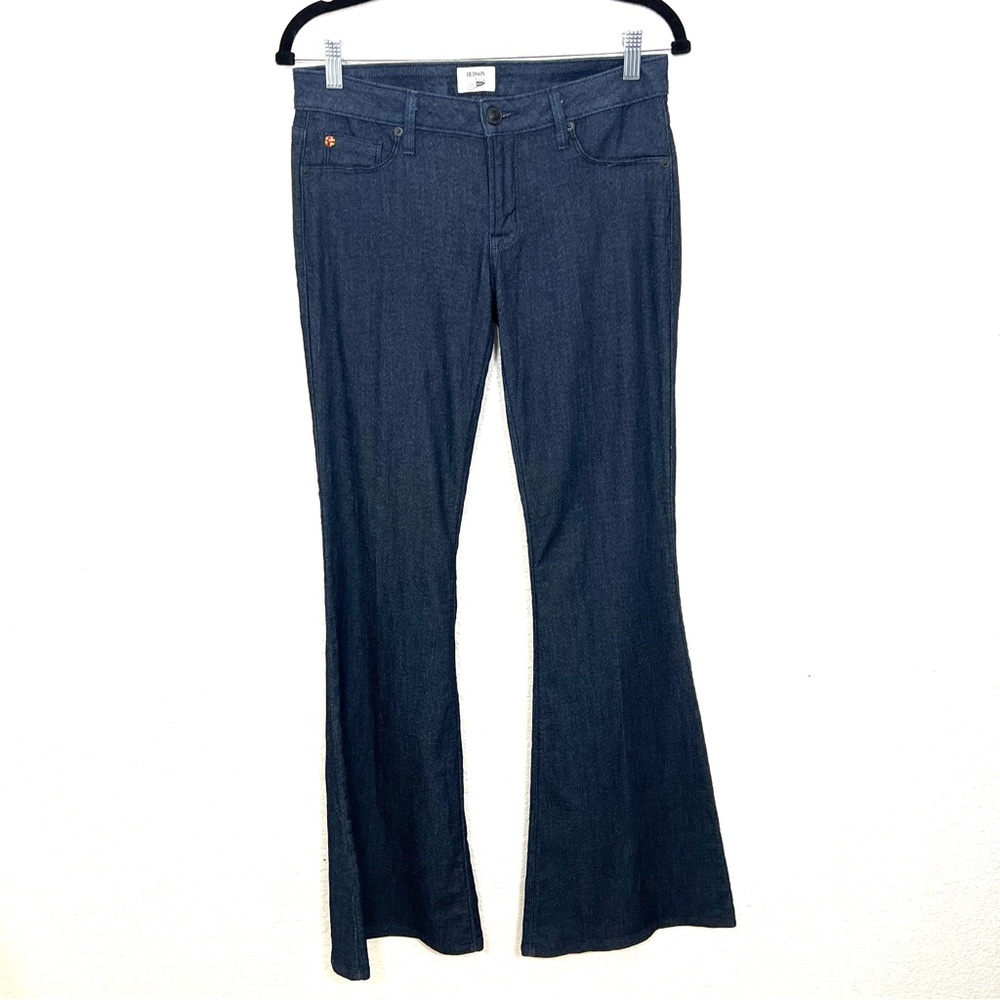 Hudson x Equinox Flare Pants Low Rise Dark Wash Size 28